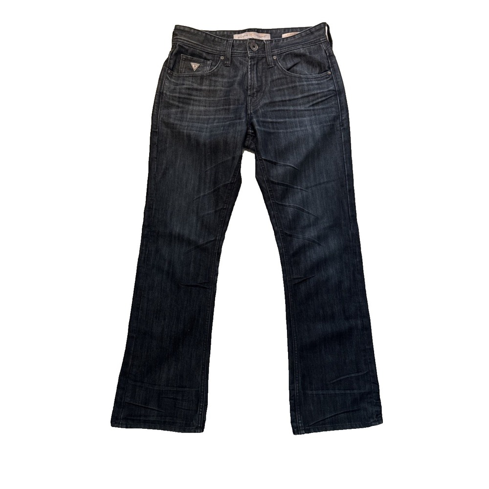 Guess Jeans, regular boot, size 29, style MB3AR3210DO, Zip closure, Y2K